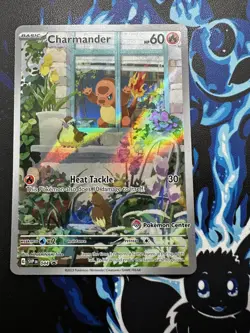 🔥 Charmander SVP 044 Obsidian Flames Pokemon Center Stamped Promo Card LP 🔥 - Image 1