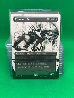 Phyrexia: All Will Be One Variants: Tyrranax Rex (314 - Borderless Ichor) - Image 1