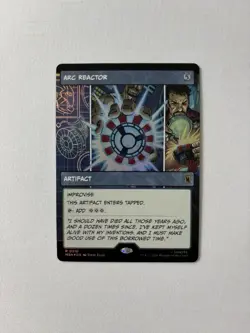 Arc Reactor (Borderless) MTG Marvel Super Heroes Foil M/NM - Image 1