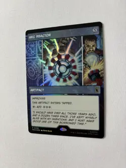 Arc Reactor (Borderless) MTG Marvel Super Heroes Foil M/NM - Image 2