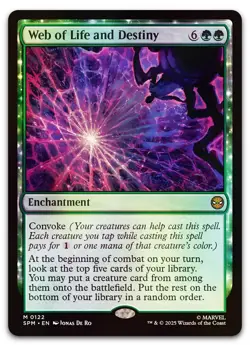 Web of Life and Destiny #122 (Foil) (NM) Spider-Man SPM Magic MTG - Image 1