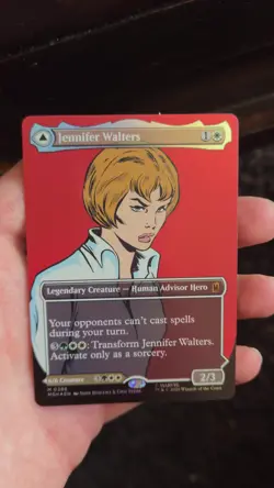 Jennifer Walters (Borderless) (0388) Marvel Super Heroes Foil - Image 2