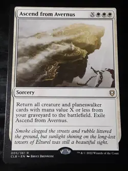 Ascend from Avernus , Commander Battle for Baldur's G ,NM,MTG,FREE SHIPPING - Image 1