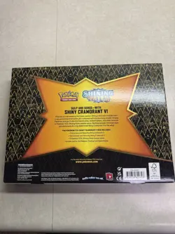 Pokemon TCG Shining Fates Shiny Cramorant V Collection Box Factory Sealed - Image 2