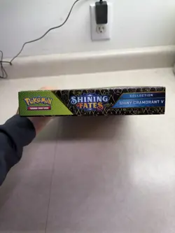 Pokemon TCG Shining Fates Shiny Cramorant V Collection Box Factory Sealed - Image 5