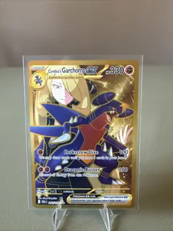 2025 POKEMON DRI EN-DESTINED RIVALS 241 CYNTHIA'S GARCHOMP EX HYPER RARE - Image 1
