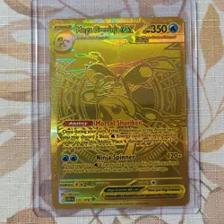 Mega Greninja Ex Gold 122/086 Chaos Rising Pokemon - Image 1