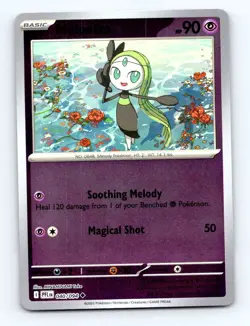 Meloetta - 040/094 Reverse Holo - Phantasmal Flames (ME02) - Pokemon NM/M - Image 1