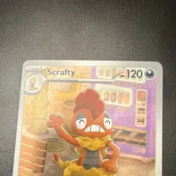 The Pokemon Company Scrafty 139/086 Sv: White Flare Illustration Rare Holo ENG - Image 2