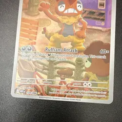 The Pokemon Company Scrafty 139/086 Sv: White Flare Illustration Rare Holo ENG - Image 3