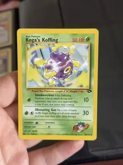 Pokemon TCG - Gym Challenge - Koga’s Koffing 48 / 132 LP - Image 1