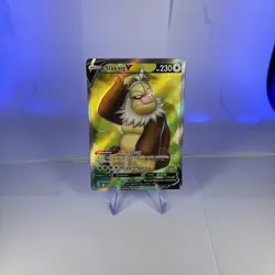 Slaking V (Full Art) Ultra Rare Pokemon GO 077/078 NM - Image 1