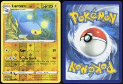 Lanturn 069/202 Reverse Holo Sword & Shield Rare Kimura Lightly Played - Image 1