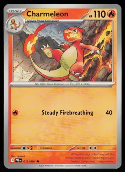 Charmeleon 012/094 Common Phantasmal Flames Pokemon Near Mint - Image 1