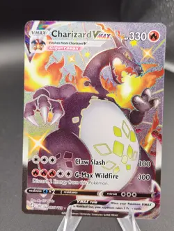 Pokemon Charizard VMAX SV107/SV122 Shining Fates Shiny Holo Rare English NM - Image 1