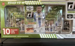 Donruss Soccer Road to FIFA World Cup 2025-26 Box 10 Packs Oversized Kaboom! - Image 1