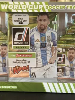 Donruss Soccer Road to FIFA World Cup 2025-26 Box 10 Packs Oversized Kaboom! - Image 2