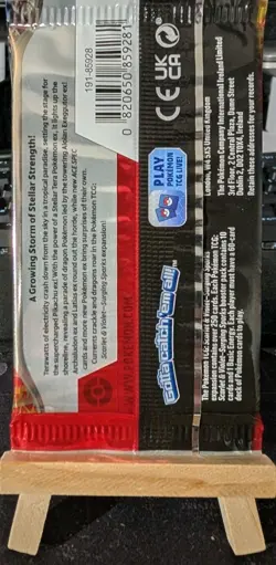 Pokemon TCG Surging Sparks Single Booster Pack New Sealed - Image 2