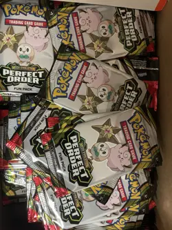 Pokemon TCG 50 X Perfect Order Fun Packs Sealed - Image 1