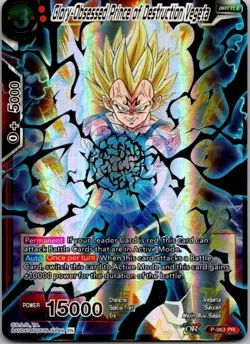 Glory-Obsessed Prince of Destruction Vegeta (Gold Stamped) - Mythic Booster (MB- - Image 1