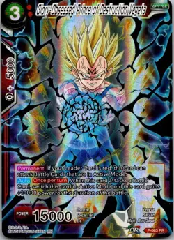 Glory-Obsessed Prince of Destruction Vegeta (Gold Stamped) - Mythic Booster (MB- - Image 1