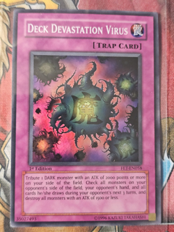 Yu-Gi-Oh! TCG Deck Devastation Virus FET-EN058 1st Edition Super Rare - Image 1