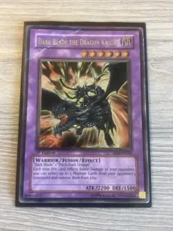 Yugioh Dark Blade the Dragon Knight RDS-EN035 Ultimate Rare 1st Ed - Image 1