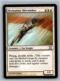 Magic The Gathering 10th Edition Skyhunter Skirmisher #43/383 MTG TCG CCG Tenth - Image 1
