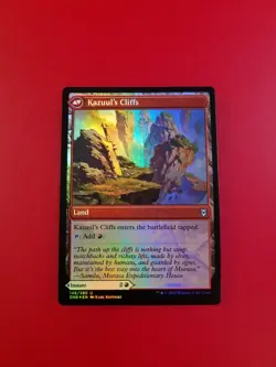 1x Kazuul's Fury & Kazuul's Cliffs | FOIL | Zendikar Rising | MTG Magic Cards - Image 4