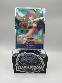 One Piece CG Rebecca OP10-058 Royal Blood Super Rare! - Image 1