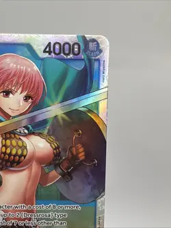 One Piece CG Rebecca OP10-058 Royal Blood Super Rare! - Image 4