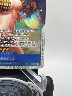 One Piece CG Rebecca OP10-058 Royal Blood Super Rare! - Image 5