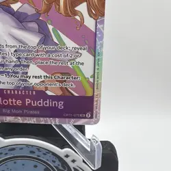 • Charlotte Pudding • OP11-070 SR A Fist of Divine Speed Holo One Piece TCG NM - Image 5