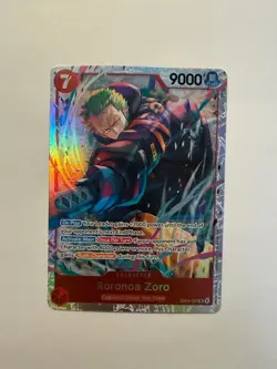 Roronoa Zoro EB04-007 SR Adventure on Kami's Island One Piece NM English - Image 1