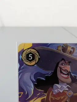 Disney Lorcana TCG Captain Hook - The Pirate King 215/204 EN Foil Enchanted - Image 3
