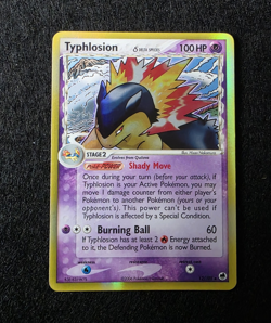 Pokemon Company Typhlosion Delta Species Dragon Frontiers Holo Rare 12/101 2006 - Image 1