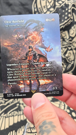 MTG Clive Rosfield - Vial Smasher the Fierce (Showcase) Nonfoil NM - Image 2