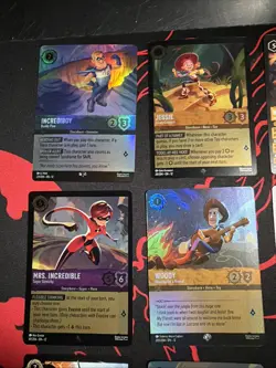 Lot Of Lorcana Disney Cards Lorcana TCG All Pack Fresh Near Mint See Pics - Image 3
