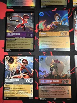 Lot Of Lorcana Disney Cards Lorcana TCG All Pack Fresh Near Mint See Pics - Image 4