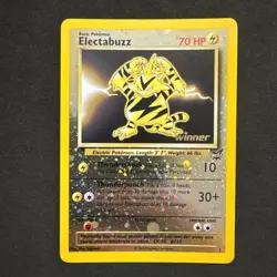 Electabuzz 1 Winner 001/009 Best of Reverse Holo Pokemon - Image 1
