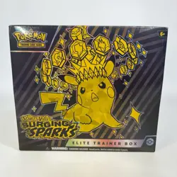 Pokemon TCG Scarlet Violet Surging Sparks Elite Trainer Box ETB Booster Sealed - Image 1