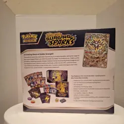 Pokemon TCG Scarlet & Violet SURGING SPARKS Elite Trainer Box FACTORY SEALED ETB - Image 4