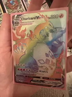 Charizard VMAX NM 074/073 Rainbow Secret Rare Champions Path Pokemon TCG - Image 3