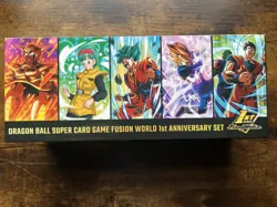 Dragon Ball Super Card Game Fusion World 1st Anniversary Bundle Set Sealed - ENG - Image 1
