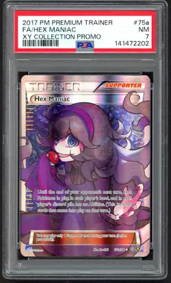 Pokemon Card - PSA 7 Hex Maniac 75a/98 - XY Collection Promo - NM PSA7 - Image 1