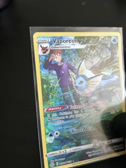 Vaporeon TG02/TG30 Trainer Gallery Holo Pokemon Card | Brilliant Stars - Image 5