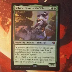 Selvala, Heart of the Wilds Conspiracy: Take the Crown Foil - Image 1