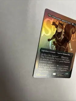 The Unbeatable Squirrel Girl Borderless Foil Superheroes Card #0371 MTG LP - Image 5