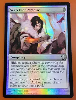 1x Secrets of Paradise | FOIL | Conspiracy | MTG Magic Cards - Image 1