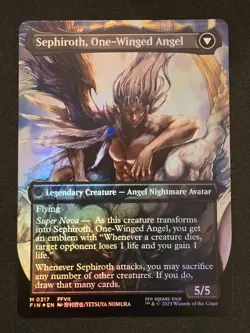 Sephiroth, Fabled SOLDIER (0317) (Borderless) Final Fantasy Foil - Image 2